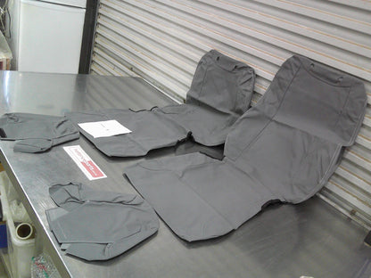 Toyota Land Cruiser 300 Series Genuine Canvas Front Seat Covers New Part