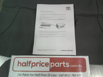 Toyota Land Cruiser 300 Series Genuine Canvas Front Seat Covers New Part