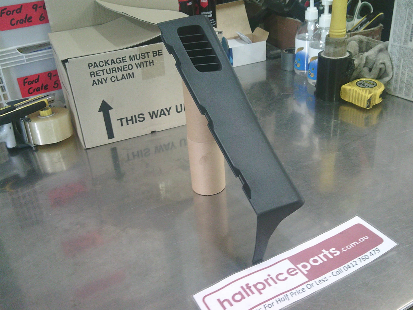 Holden VE Commodore/WM Statesman/Caprice Right Hand Side Instrument Vent Panel (Onyx Black) New Part