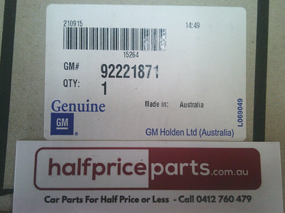 Holden VE Commodore/WM Statesman/Caprice Right Hand Side Instrument Vent Panel (Onyx Black) New Part