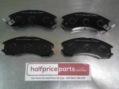 Bendix/QFM Front Brake Pad Set Suits Ford Telstra//Mazda 626/MX-6 New Part