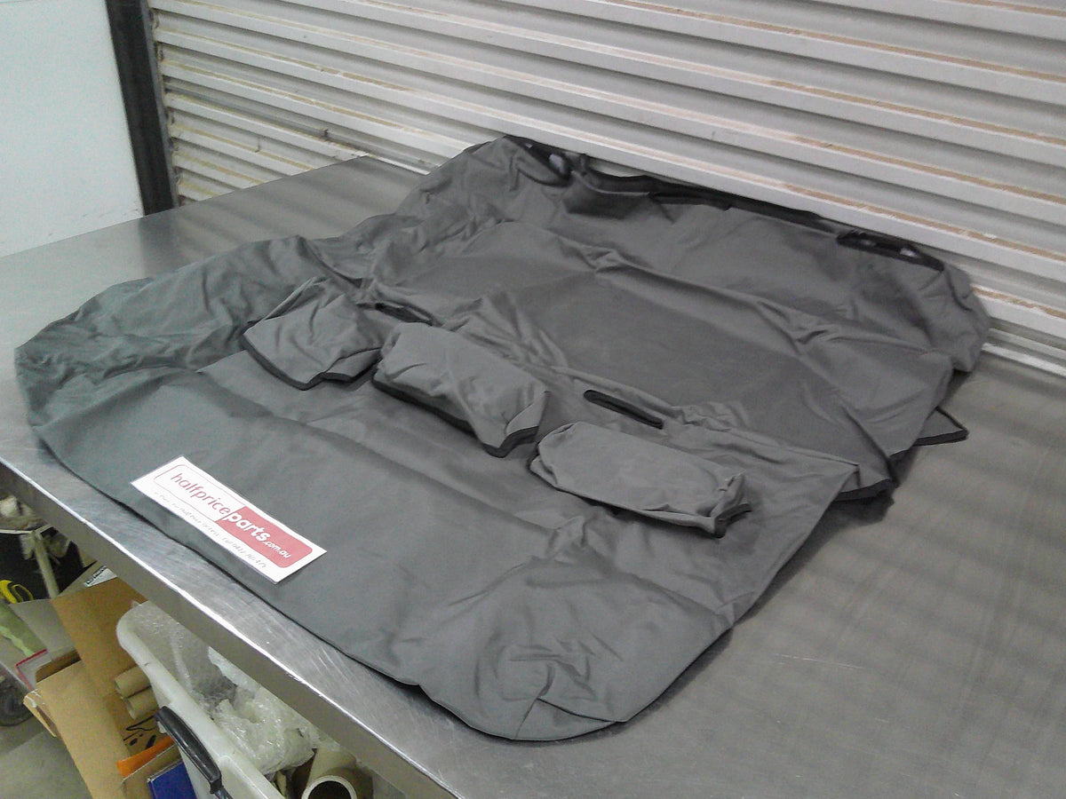 Truckie's 2nd Row Canvas Bench Seat Cover Suits Toyota Hilux With Head Rest New Part