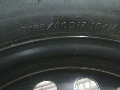 Space Saver Rim And Tyre 165/80R17 New Part
