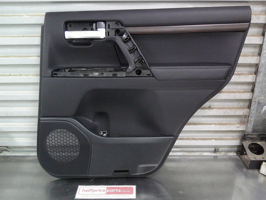 Toyota 200 Series VX Land Cruiser Genuine Right Rear Door Card New Part