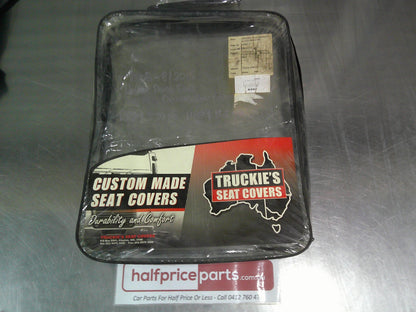 Truckie's 2nd Row Canvas Bench Seat Cover Suits Toyota Hilux With Head Rest New Part