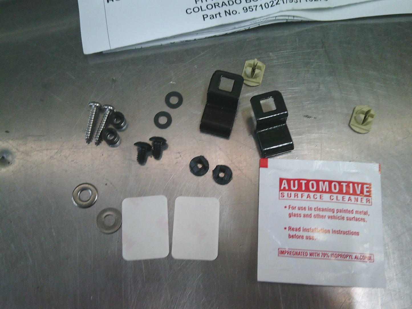 Holden RC Colorado Genuine Clear Bonnet Protector Kit New Part