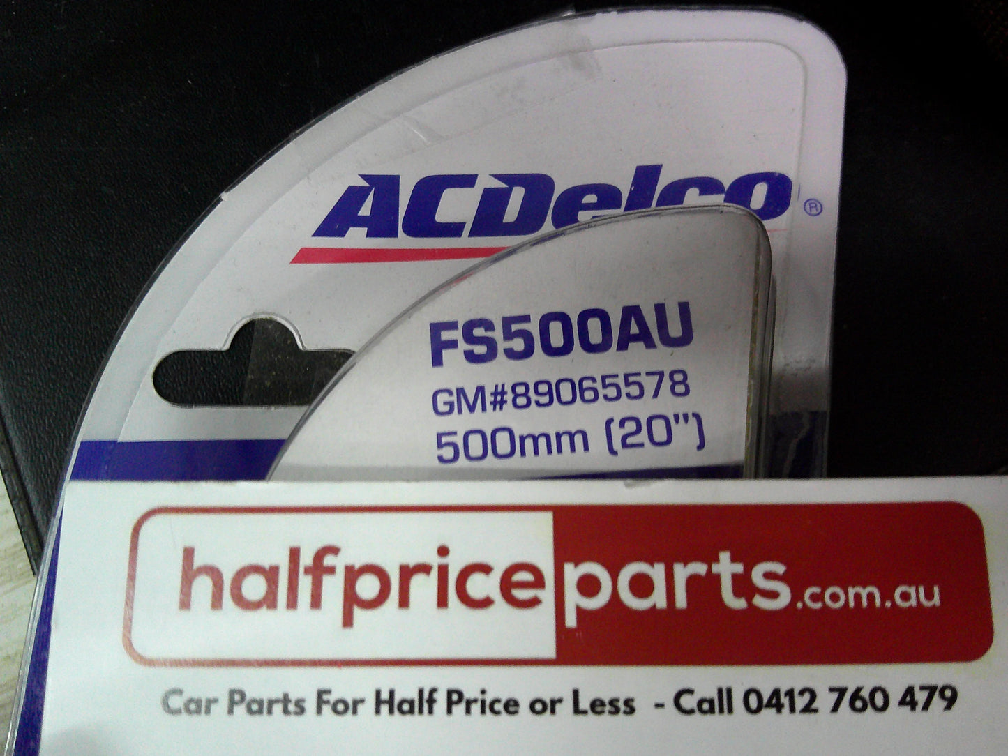 ACDelco Genuine 500mm/20" Left Hand (Passenger) Windscreen Wiper Suits Alfa Romeo/Audi/BMW/Chevrolet/Chysler/Fiat/Citroen/Ford/Holden/Hyundai/Jaguar/Jeep/Kia/Landrover/Lexus/Mahindra//Mazda/MG/Mini/Mitsubishi/Nissan/Peugeot/Porsche/Range Rover New Part
