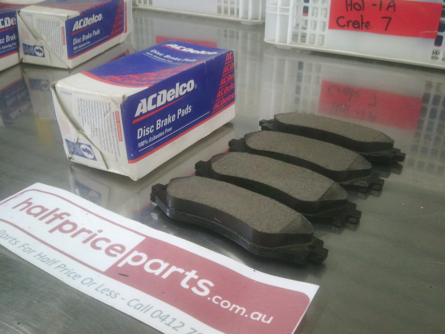 ACDelco Front Brake Pad Set Suits Daewoo/Holden New Part