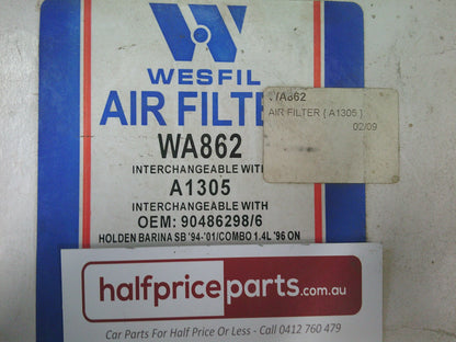 Wesfil Air Filter Element Suitable For Holden Barina/Combo - New Part