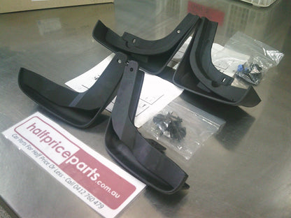 Holden JH Cruze Sedan/Hatch Genuine Front And Rear Mud Flap Set With Fitting Kit New Part