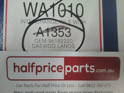 Wesfil Air Filter Suits Daewoo Lanos - New Part