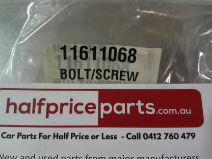 Holden Astra/Equinox/Spark Genuine Engine Lower Crank Case Cap Bolt New Part