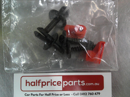 Holden PJ Astra Genuine Front Mud Flap Set With Fitting Kit New Part