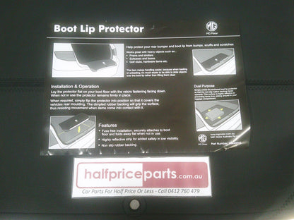 MG Genuine Neoprene Boot Lip Protector Suits MG HS/HS Plus EV/MG3/ZS/ZS EV/ZST New Part