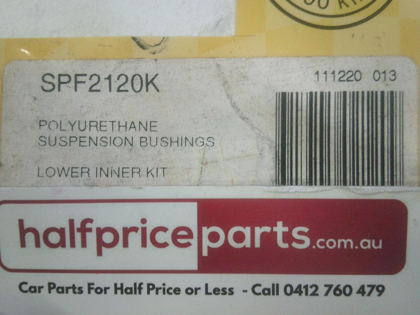 Super Pro Lower Inner Kit Suits Holden H-Series/Monaro New Part