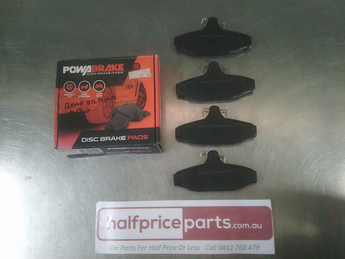 Powabrake Genuine Rear Brake Pads Suitable for Holden/Ford/HSV New Part