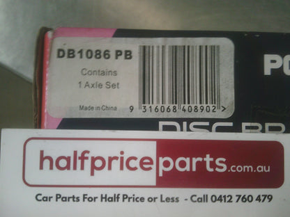 Powabrake Genuine Rear Brake Pads Suitable for Holden/Ford/HSV New Part