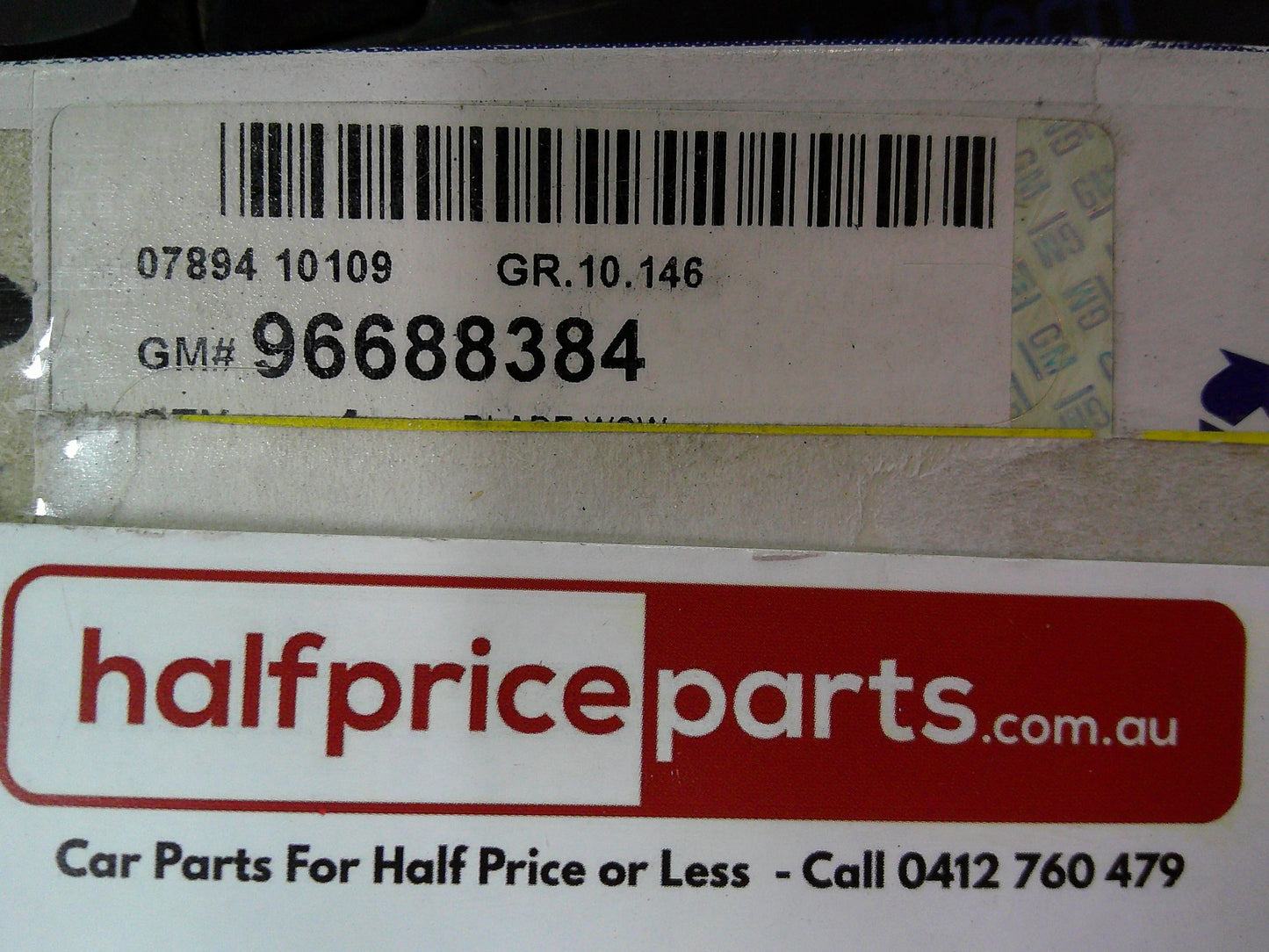 Holden MJ Barina Spark Genuine Front Right Windshield Wiper Blade New Part