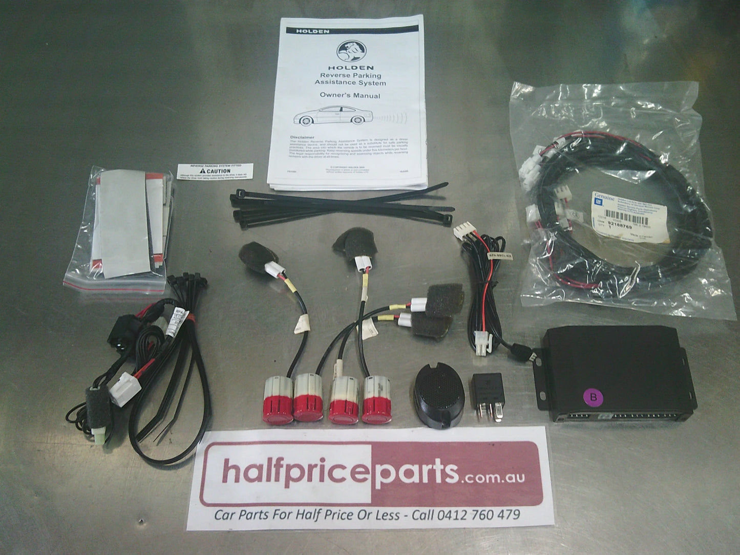 Holden HSV/GTS/SS/SSV/SV6 VE Commodore Genuine 4 Head Rear Reverse Parking Assist Kit New Part