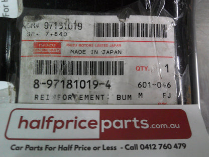 Holden TF Rodeo Genuine Right Hand Front Bumper Reinforcement Panel New Part