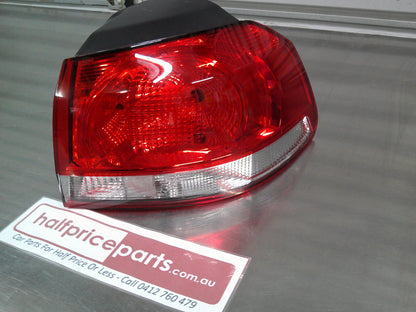 VW Golf Mark 6 Hatch Back Genuine Right Hand Rear Tail Light Outer Assembly New Part