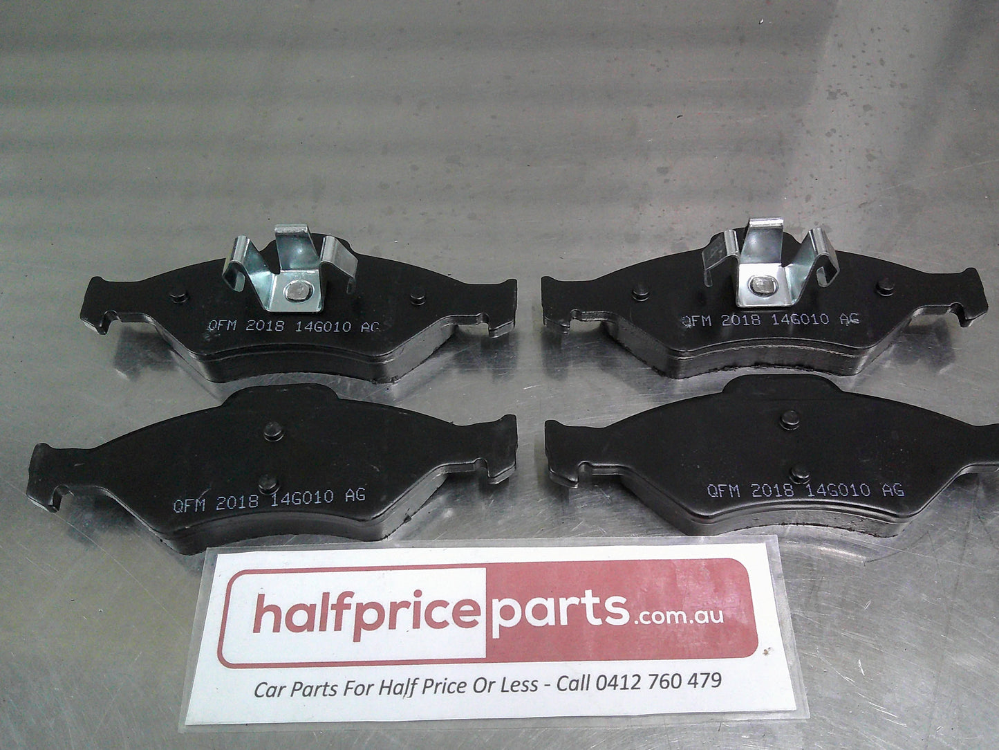 QFM Priemum Front Brake Pad Set Suits Ford KA New Part