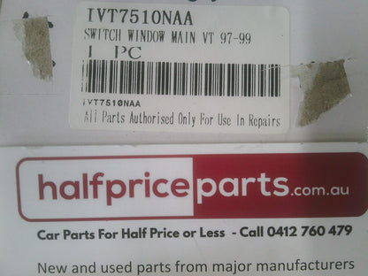 Master Switch Power Windows & Lock Suits Holden VT/VX Commodore New Part