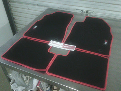 MG MG3 Genuine Red/Black Carpet Floor Mats New Part