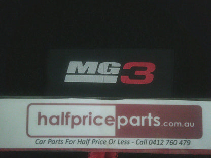 MG MG3 Genuine Red/Black Carpet Floor Mats New Part