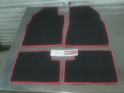 MG MG3 Genuine Red/Black Carpet Floor Mats New Part