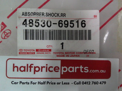 Toyota Prado 150 Series Genuine Rear Shock Absorber Left Or Right (1 Shock ONLY) New Part