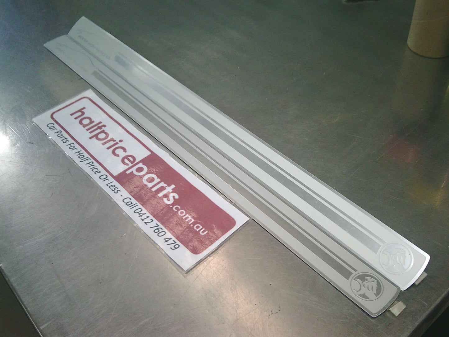 Holden VF Commodore/WN Statesman Genuine Front (Enhanced) Replacement Sill Plates (PAIR) New Part