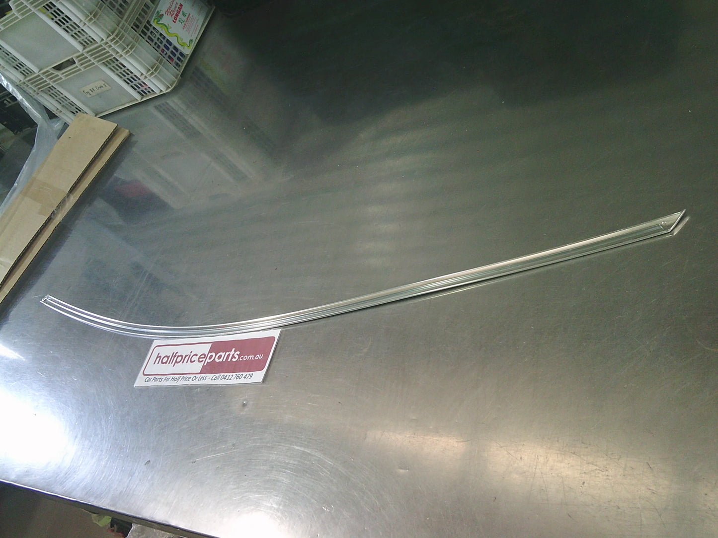 Holden JH Cruze Genuine Right Front Door Window Upper Reveal Moulding Chrome  New Part