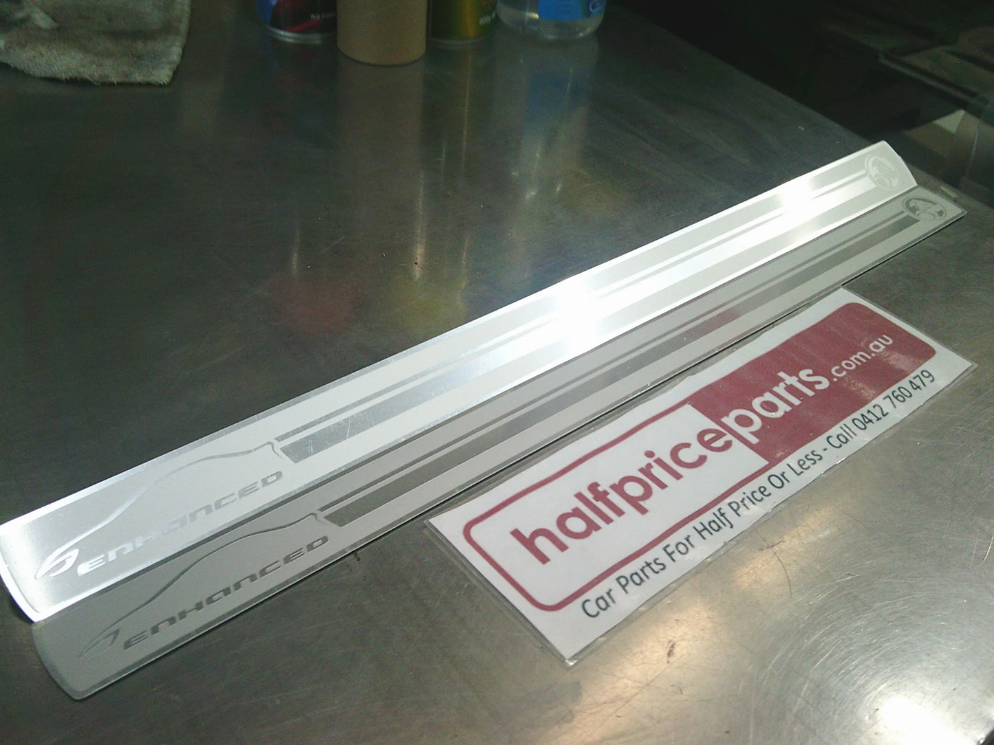 Holden VF Commodore/WN Statesman Genuine Front (Enhanced) Replacement Sill Plates (PAIR) New Part