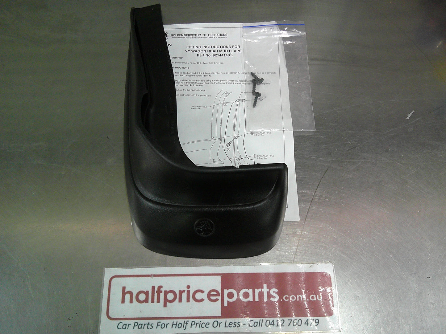 Holden VY/VZ Wagon Commodore Genuine Left Hand Rear Mud Flap Only New Part