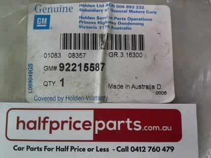 Holden VE Commodore/WM Statesman Genuine Fuel Feed and Return Pipe Heat Shield New Part