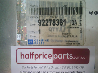 Holden VF Commodore/WN Statesman Genuine Front (Enhanced) Replacement Sill Plates (PAIR) New Part