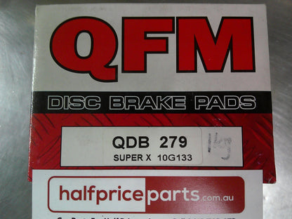 QFM Rear Brake Pad Set Suits Ford Telstar/TX5/Mazda 626/929 New Part