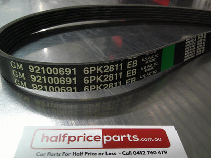 Holden VT/VY/VX Commodore/WH/WK Statesman 3.8Ltr V6 Genuine Serpentine Belt New Part