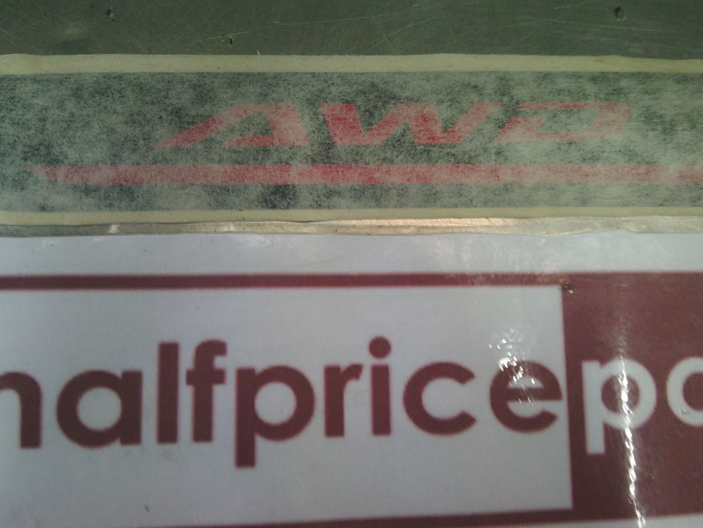 Holden ZB Commodore Sedan Genuine AWD-Black Edition Boot Decal New Part