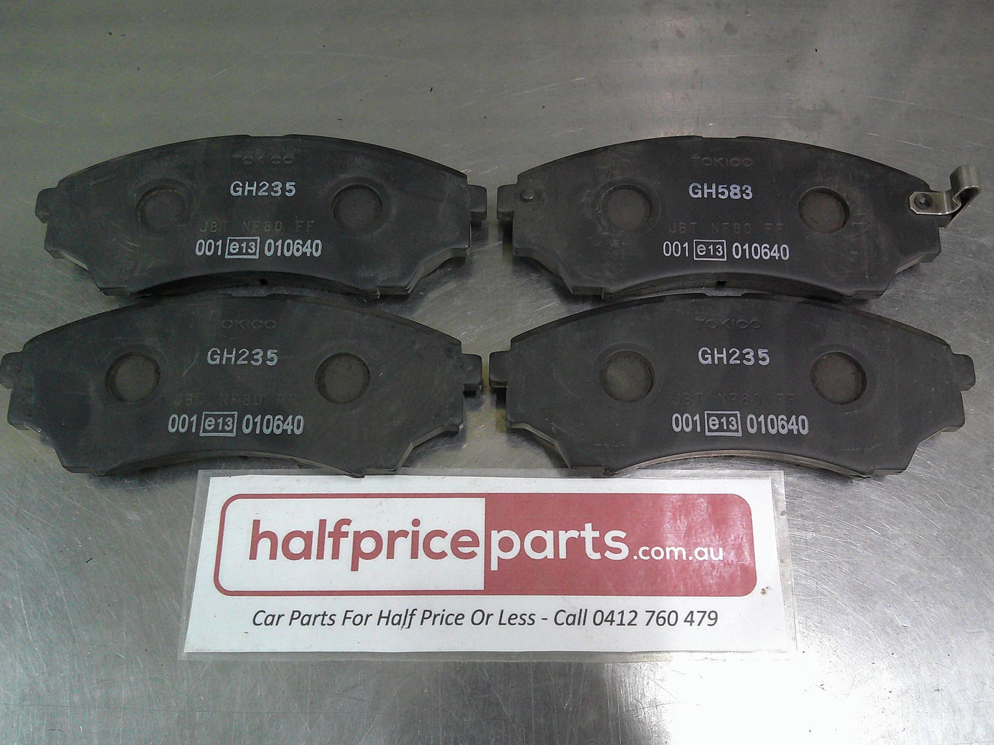 Ford PJ/PK Ranger/Mazda BT-50 Genuine Front Brake Pads Set New Part