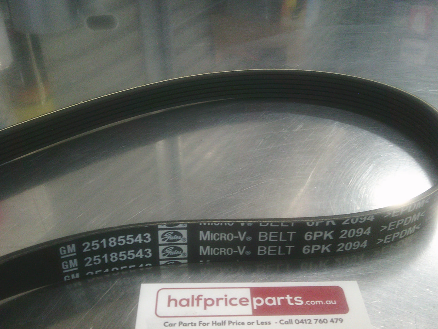 GM Genuine V-Ribbed Belt Suits Holden/Honda/Mazda/Mercedes-Benz New Part