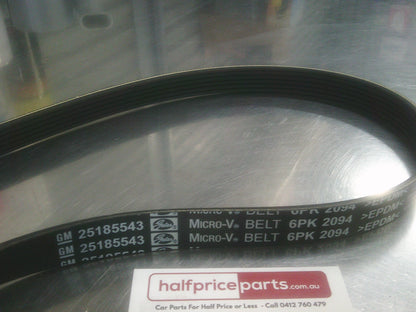 GM Genuine V-Ribbed Belt Suits Holden/Honda/Mazda/Mercedes-Benz New Part