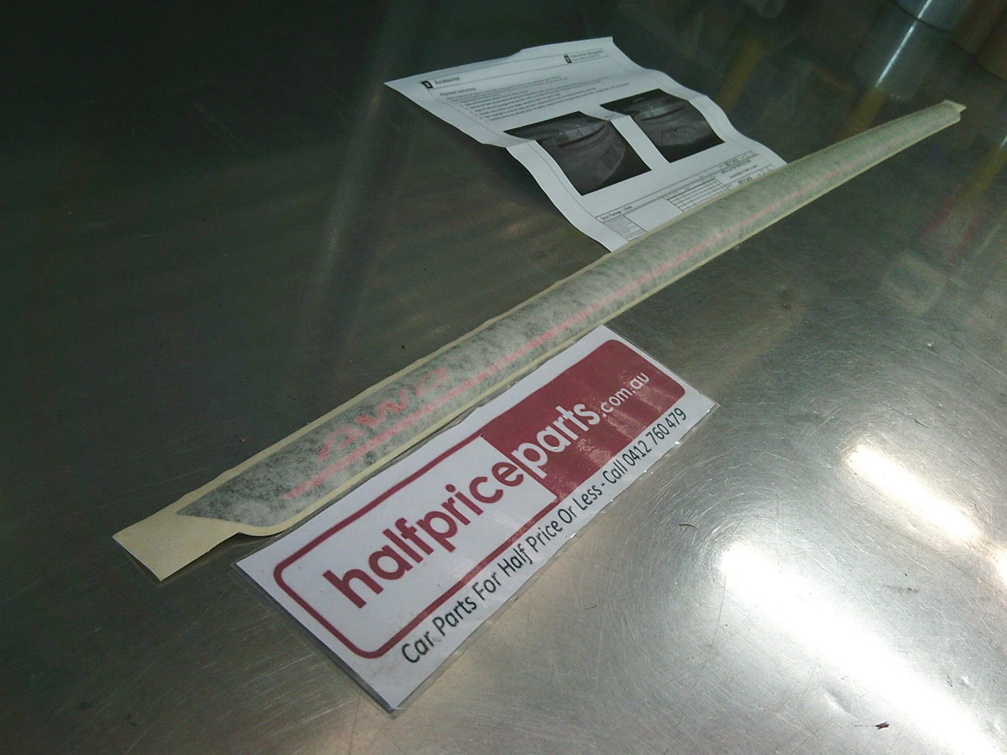 Holden ZB Commodore Sedan Genuine AWD-Black Edition Boot Decal New Part