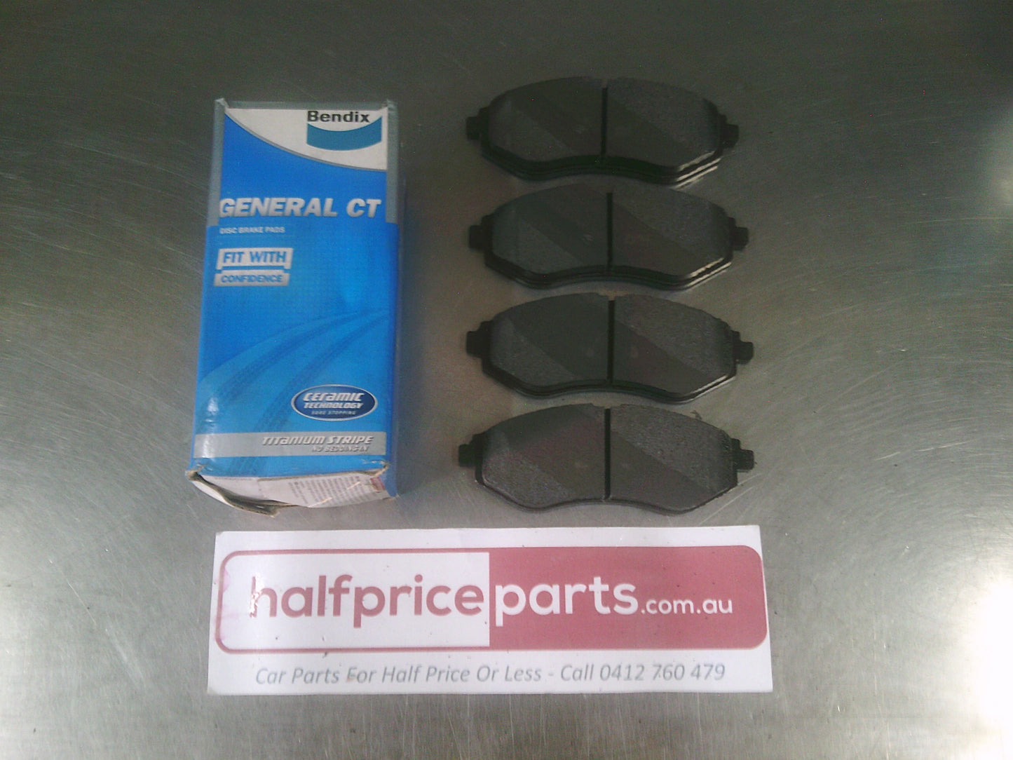 Bendix Front Brake Pads Suits Holden Barina/Daewoo Kalos New Part