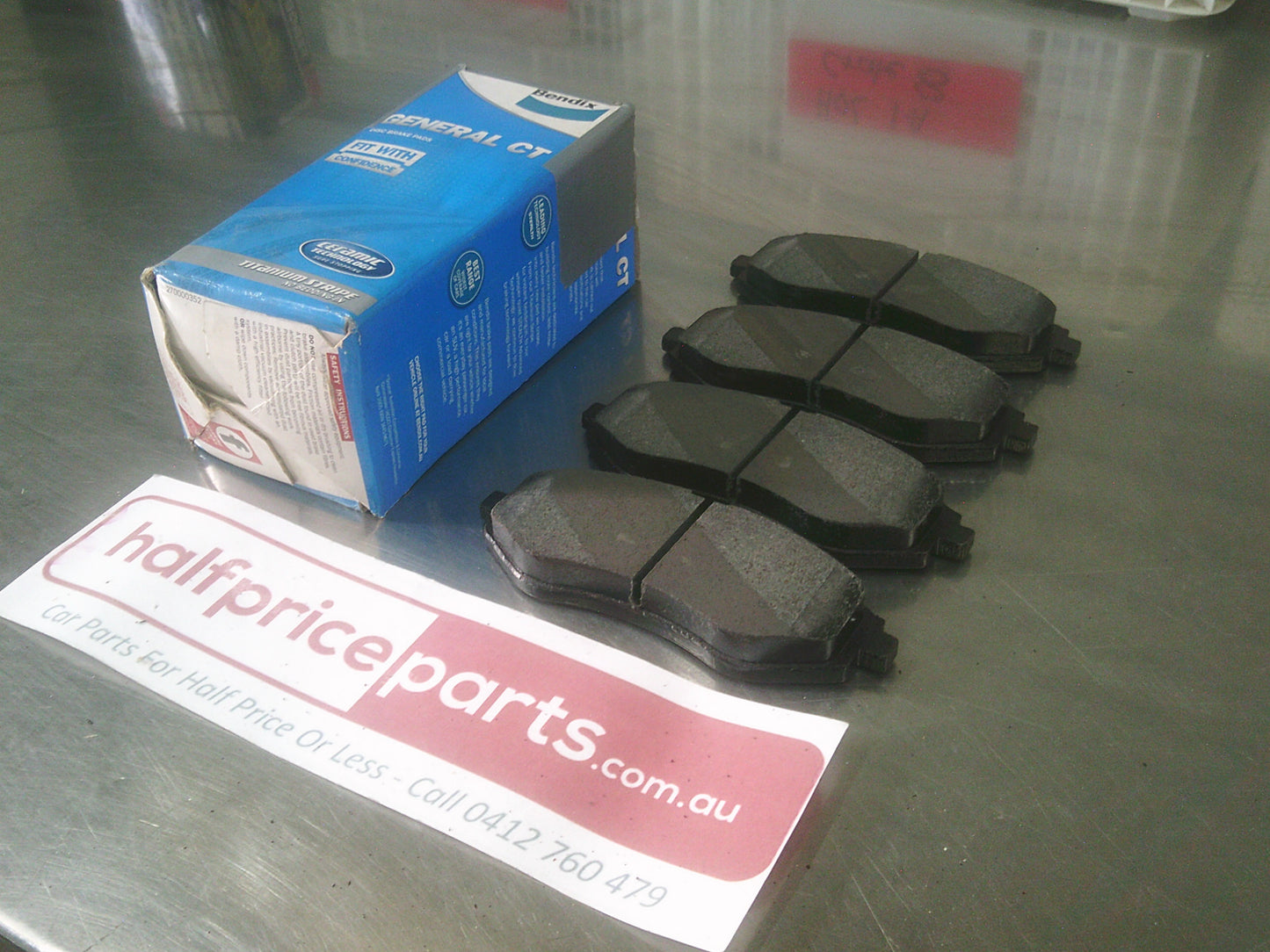 Bendix Front Brake Pads Suits Holden Barina/Daewoo Kalos New Part