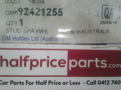 Holden VF Commodore/WN Caprice Genuine Spare Wheel Storage Tray Stud New Part