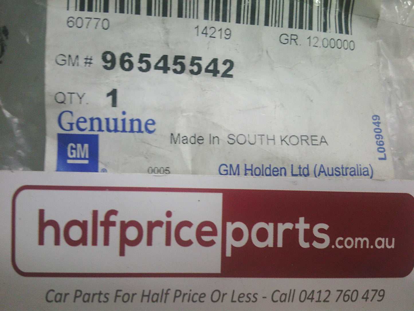 Daewoo Lacetti J200 Genuine Front Bumper Reinforcement Bracket - New Part