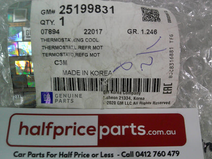 Holden Barina Spark Genuine Engine Coolant Thermostat New Part.