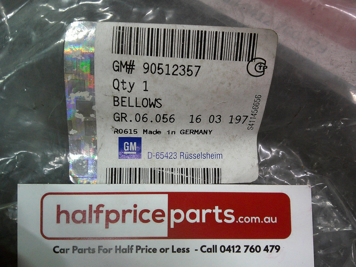 Holden Vectra B/C Genuine Front Outer CV Boot Kit New Part
